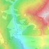 Mapa topográfico Baril, altitude, relevo