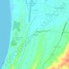 Mapa topográfico Calayab, altitude, relevo