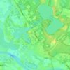 Mapa topográfico Bosscherheide, altitude, relevo