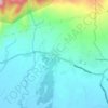 Mapa topográfico Guinlajon, altitude, relevo