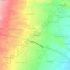 Mapa topográfico Mekarmukti, altitude, relevo
