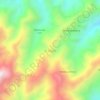 Mapa topográfico El Águila, altitude, relevo