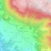 Mapa topográfico Tenne Nove, altitude, relevo