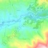 Mapa topográfico Várzea, altitude, relevo