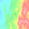 Mapa topográfico Londrinas, altitude, relevo
