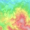 Mapa topográfico Volondat, altitude, relevo