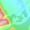 Mapa topográfico Las Matanzas, altitude, relevo