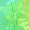 Mapa topográfico Le Stade, altitude, relevo