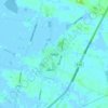 Mapa topográfico Rødby, altitude, relevo