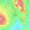 Mapa topográfico Malaybalay, altitude, relevo