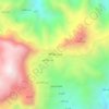 Mapa topográfico Al Juruf, altitude, relevo