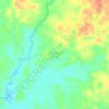 Mapa topográfico Desa Napal Putih, altitude, relevo