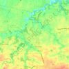 Mapa topográfico Boisvin, altitude, relevo