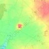Mapa topográfico Le Château, altitude, relevo