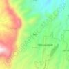 Mapa topográfico Atalpa, altitude, relevo