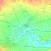 Mapa topográfico Charsadda, altitude, relevo