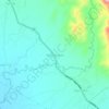Mapa topográfico Balbalungao, altitude, relevo