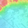Mapa topográfico Les Baïsses, altitude, relevo