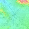 Mapa topográfico Tucson, altitude, relevo
