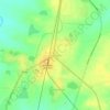 Mapa topográfico Abhanpur, altitude, relevo