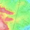Mapa topográfico Hameau du Plessis, altitude, relevo