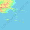 Mapa topográfico Beem, altitude, relevo
