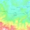 Mapa topográfico Sansare, altitude, relevo