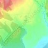 Mapa topográfico Alamin, altitude, relevo