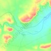 Mapa topográfico Ait Brahim, altitude, relevo