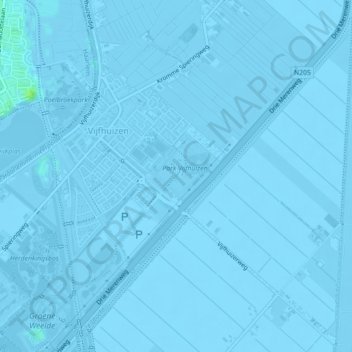 Mapa topográfico Sascha Rozemarijn Meijer, altitude, relevo