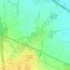 Mapa topográfico Taneto, altitude, relevo
