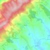 Mapa topográfico Vila Chã, altitude, relevo