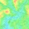 Mapa topográfico La Himoche, altitude, relevo