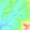 Mapa topográfico Wadaslintang, altitude, relevo