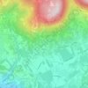 Mapa topográfico Giare, altitude, relevo
