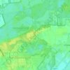 Mapa topográfico Holtinge, altitude, relevo