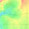 Mapa topográfico Piñon Acres, altitude, relevo
