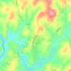 Mapa topográfico Union, altitude, relevo