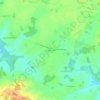 Mapa topográfico Les Trois Portes, altitude, relevo