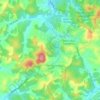 Mapa topográfico Vila Roschel, altitude, relevo