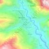 Mapa topográfico Sera Faat, altitude, relevo
