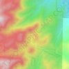 Mapa topográfico Duffield, altitude, relevo