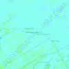 Mapa topográfico Rantau Kopar, altitude, relevo