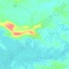 Mapa topográfico Magalolon, altitude, relevo