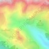 Mapa topográfico Pietramula, altitude, relevo
