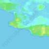 Mapa topográfico Saint-Nicolas, altitude, relevo