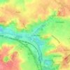 Mapa topográfico Schinnen, altitude, relevo