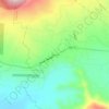 Mapa topográfico Ocurio, altitude, relevo