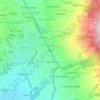 Mapa topográfico Koto, altitude, relevo