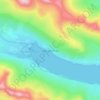 Mapa topográfico Fáskrúðsfjörður, altitude, relevo